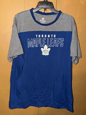 Fanatics NHL Toronto Maple Leafs Graphic Print Men’s Size 2XL Used Pre Owned TOR